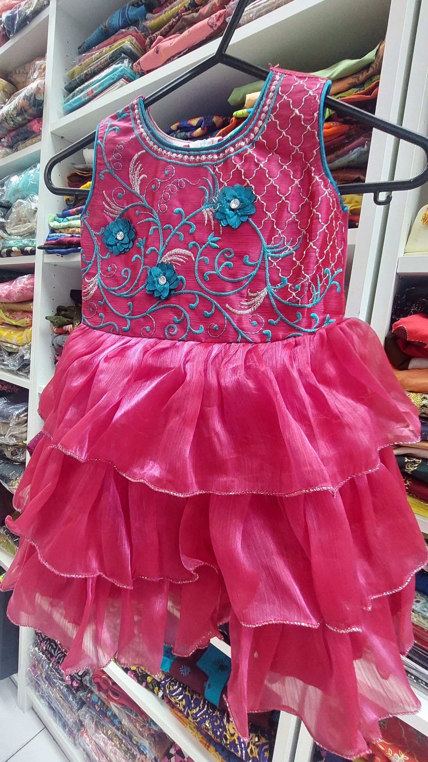 PINK DRESS (SIZE 20)