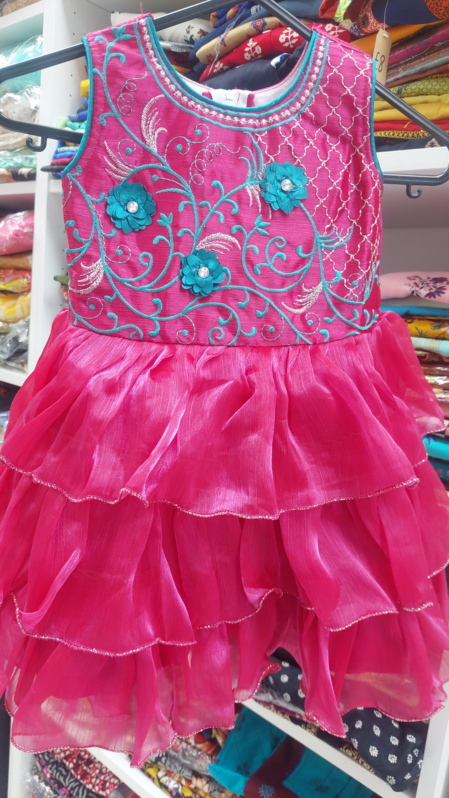 PINK DRESS (SIZE 20)