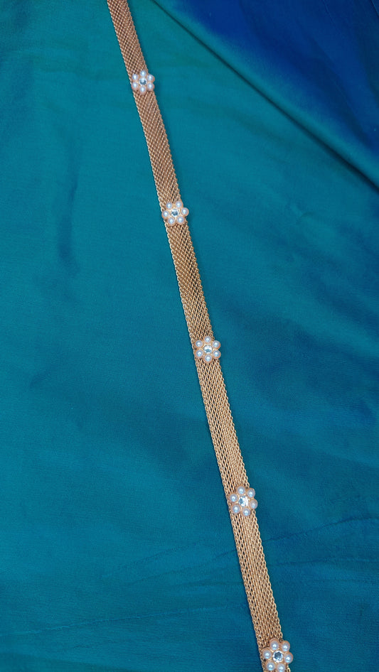 GOLD FLOWER WAIST CHAIN