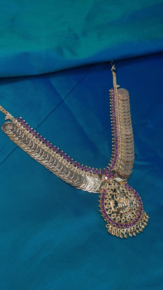 GOLD COIN SHORT NECKLACE DB0089