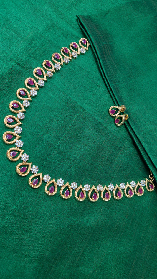 GOLD A.D. STONE SET 0060