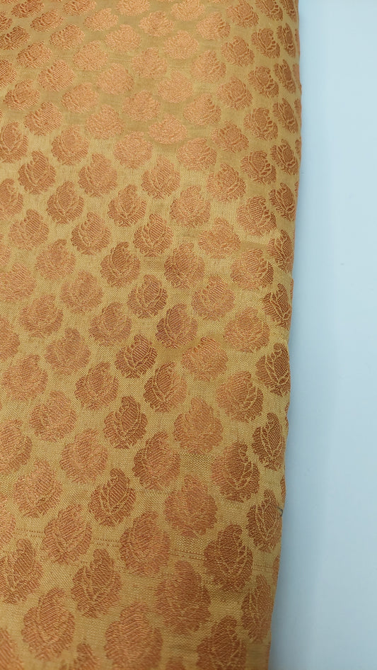 GOLD BROCADE MATERIAL 002