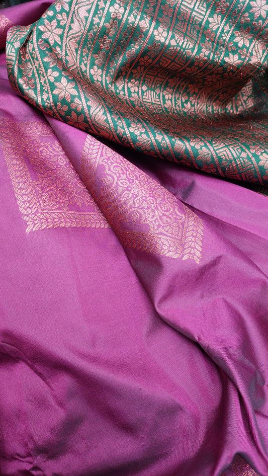 WINE SILK SAREE