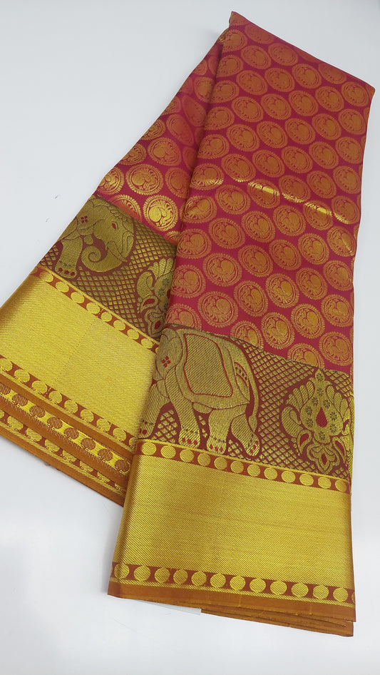 MAGENTA RED KANJIPURAM