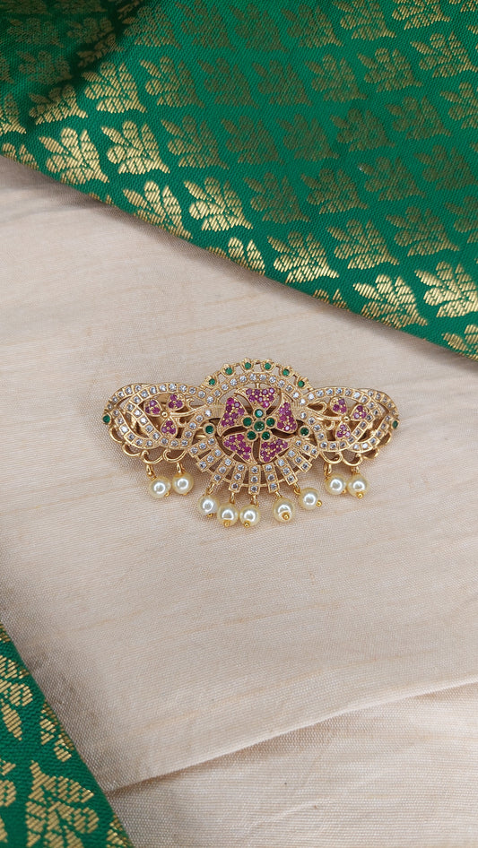 A.D. STONE HAIR CLIP 0018