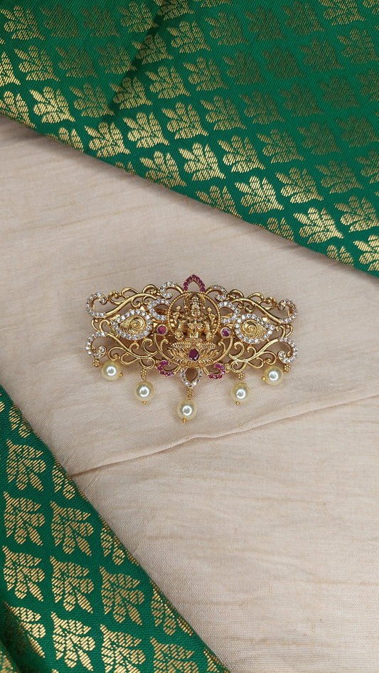 A.D. STONE HAIR CLIP 0023