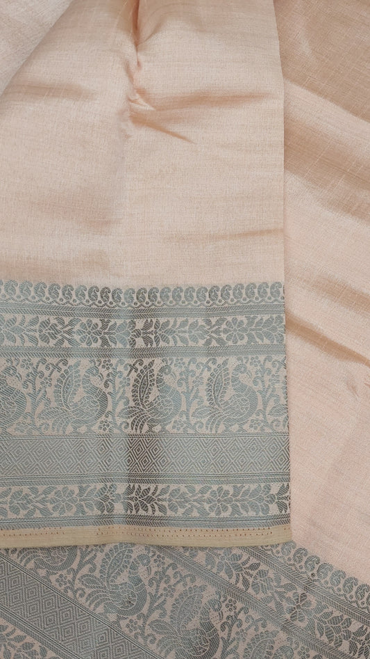 DUSTY PEACH COTTON SILK