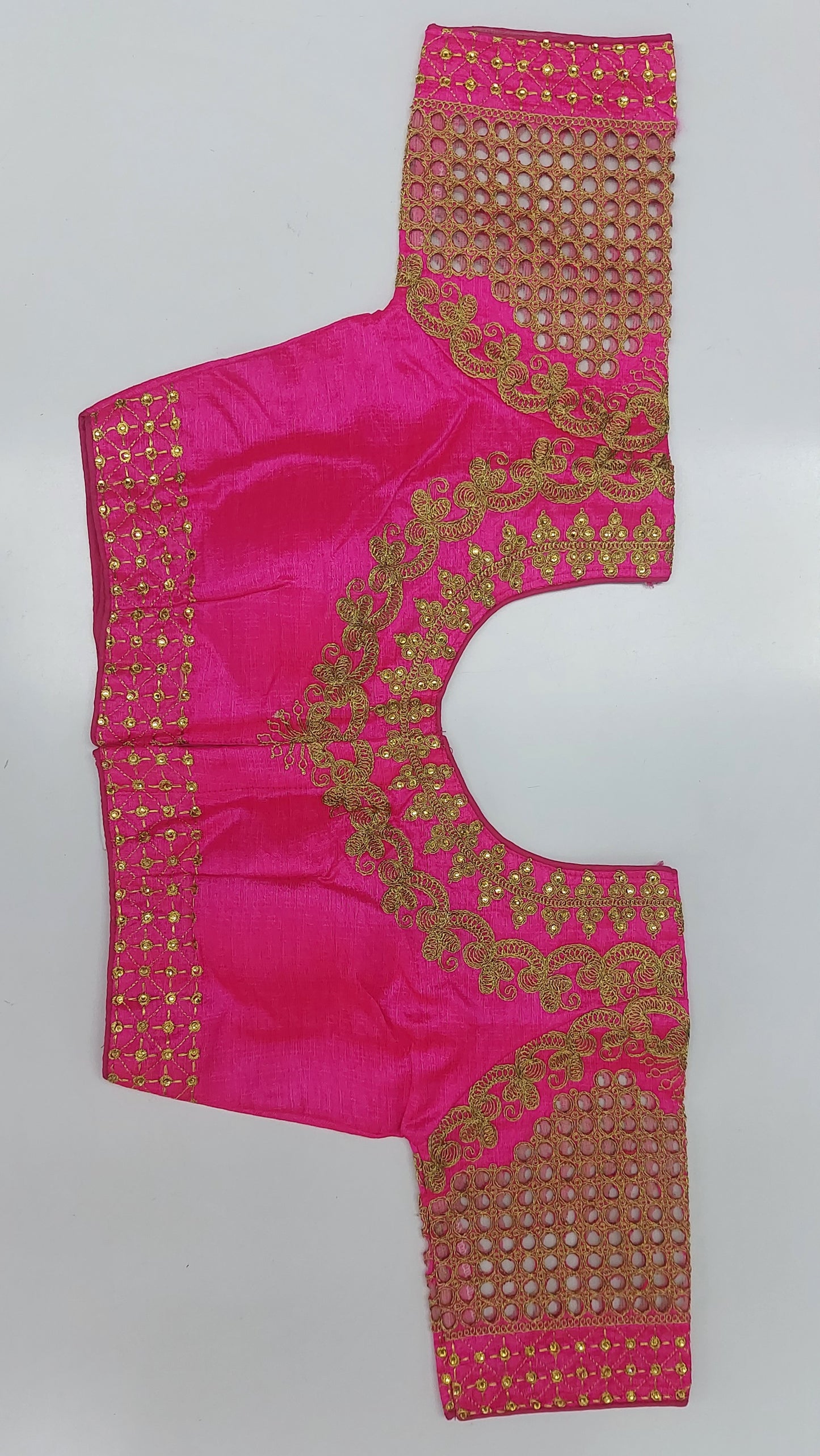 HOT PINK READYMADE BLOUSE