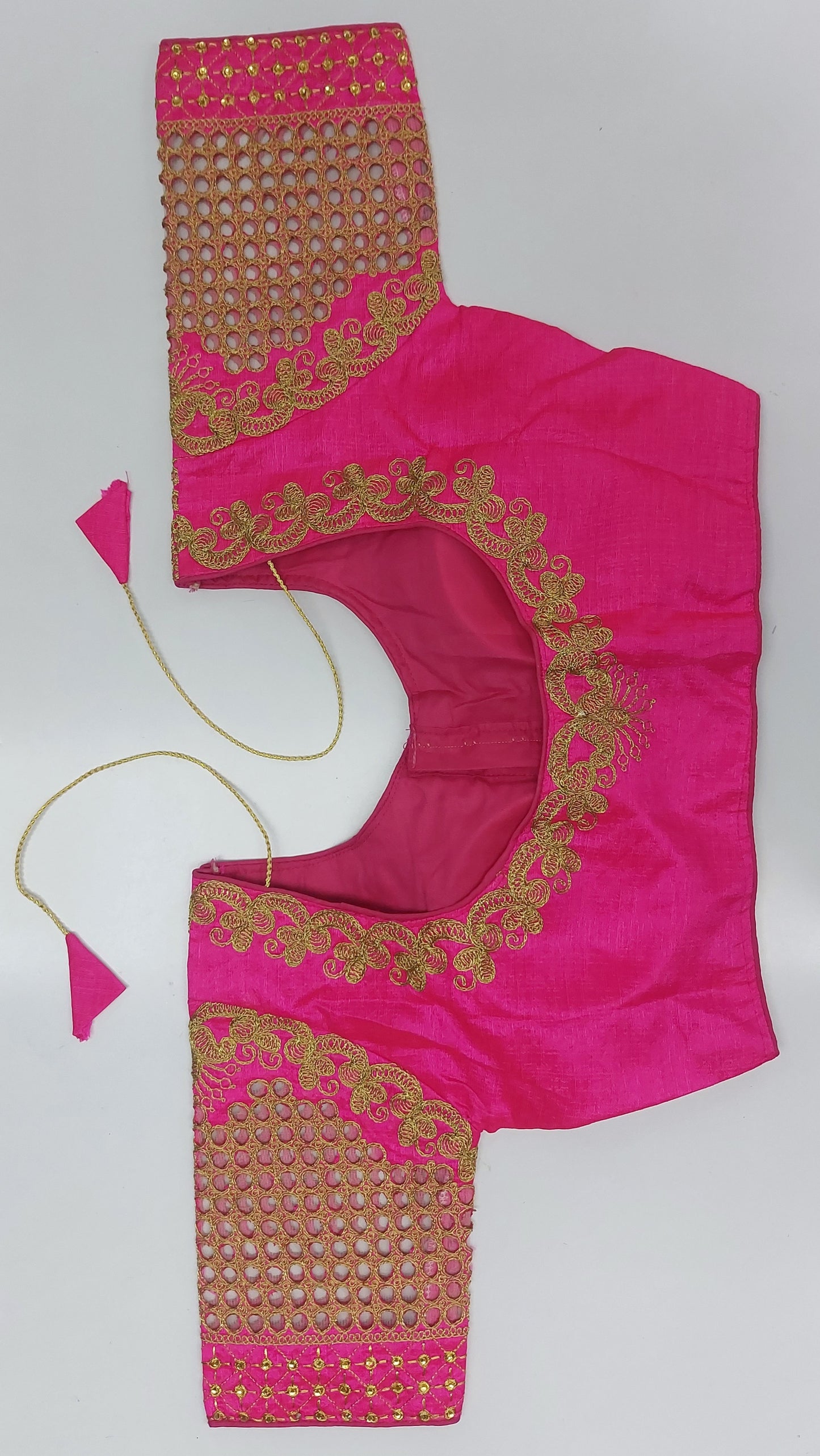 HOT PINK READYMADE BLOUSE