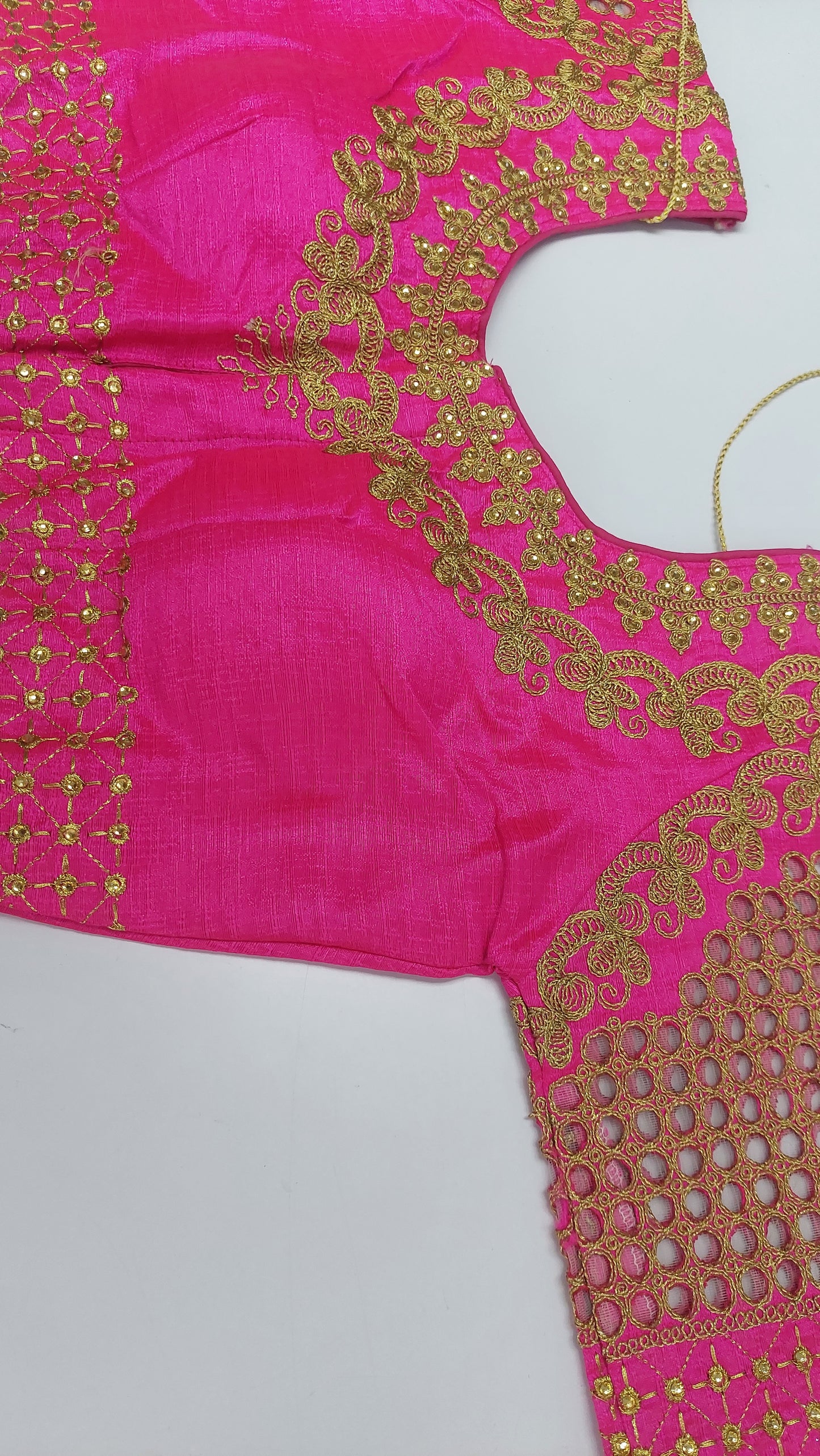 HOT PINK READYMADE BLOUSE