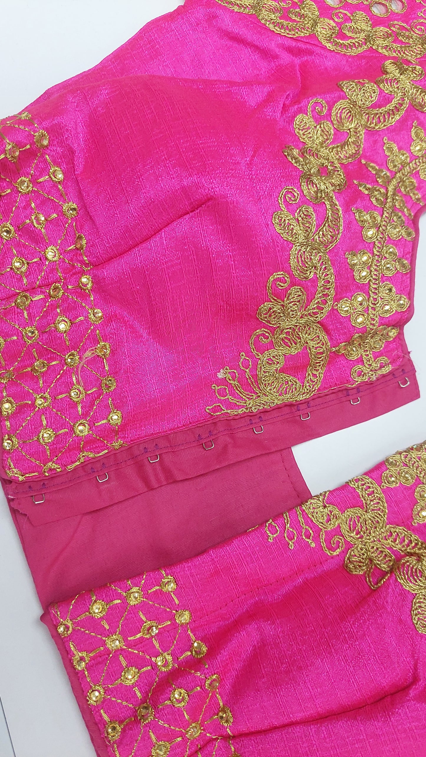 HOT PINK READYMADE BLOUSE