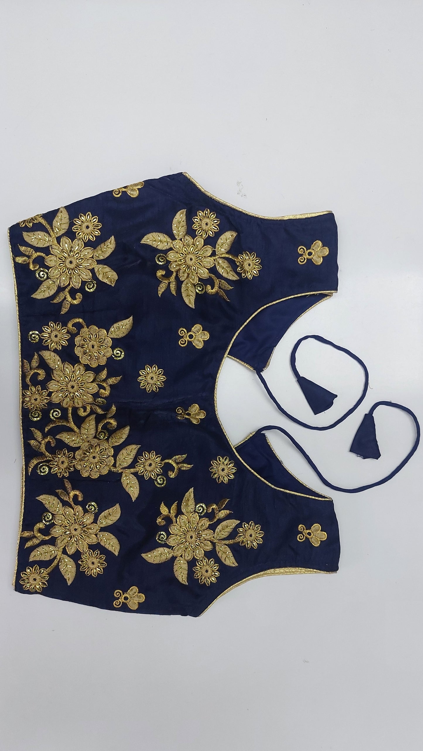 NAVY BLUE DESIGNER BLOUSE