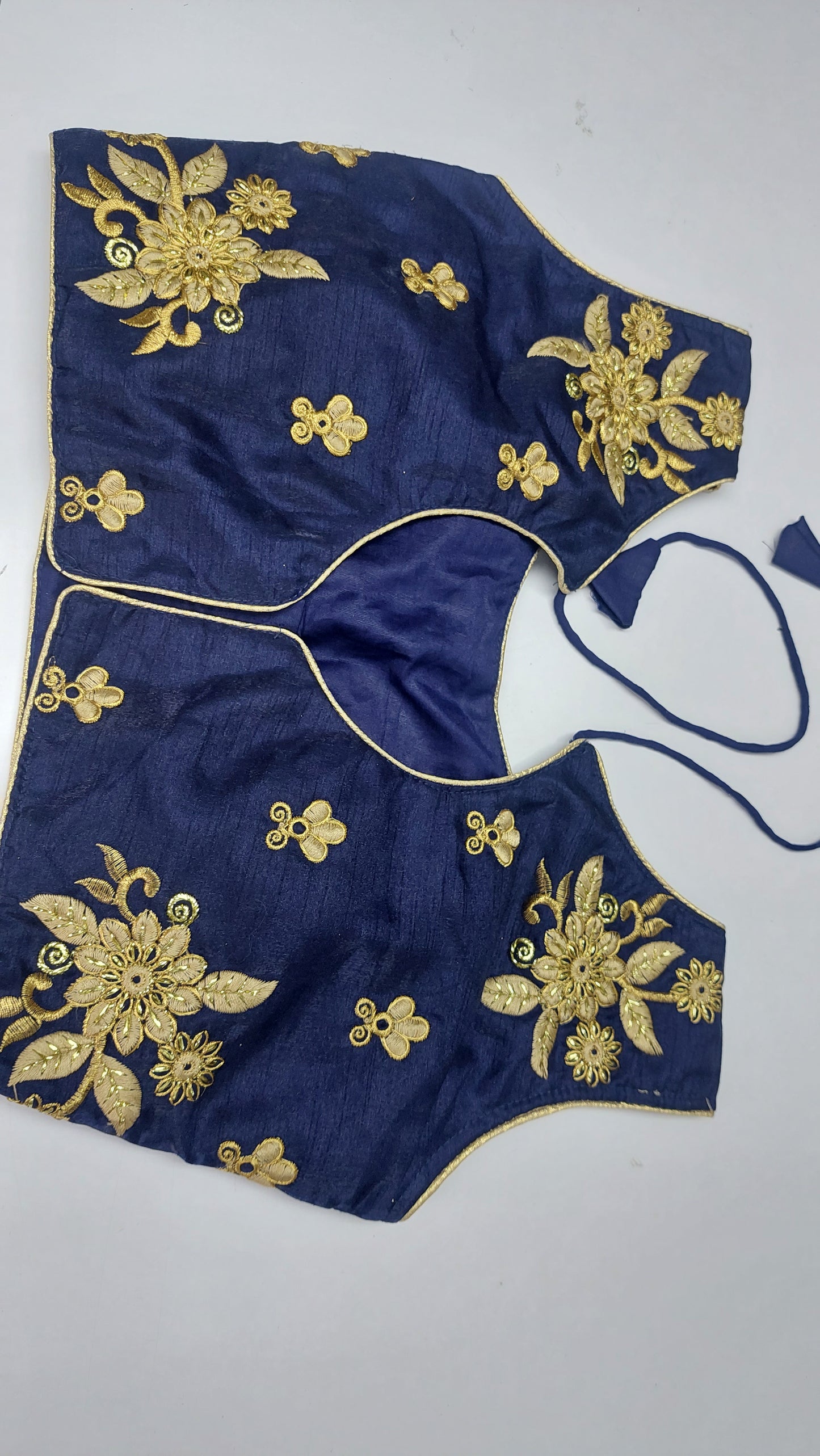 NAVY BLUE DESIGNER BLOUSE