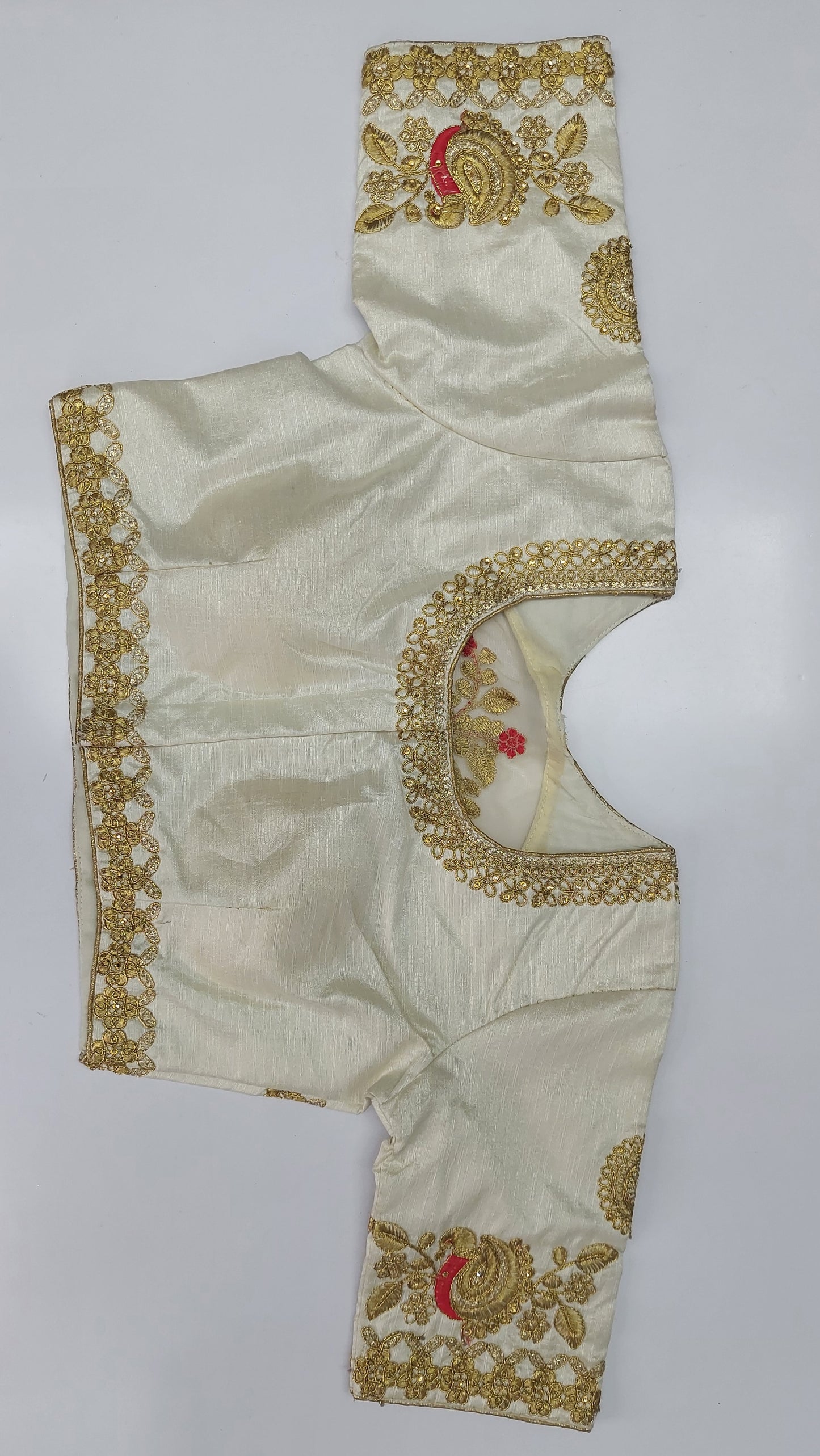 CREAM DESIGNER BLOUSE