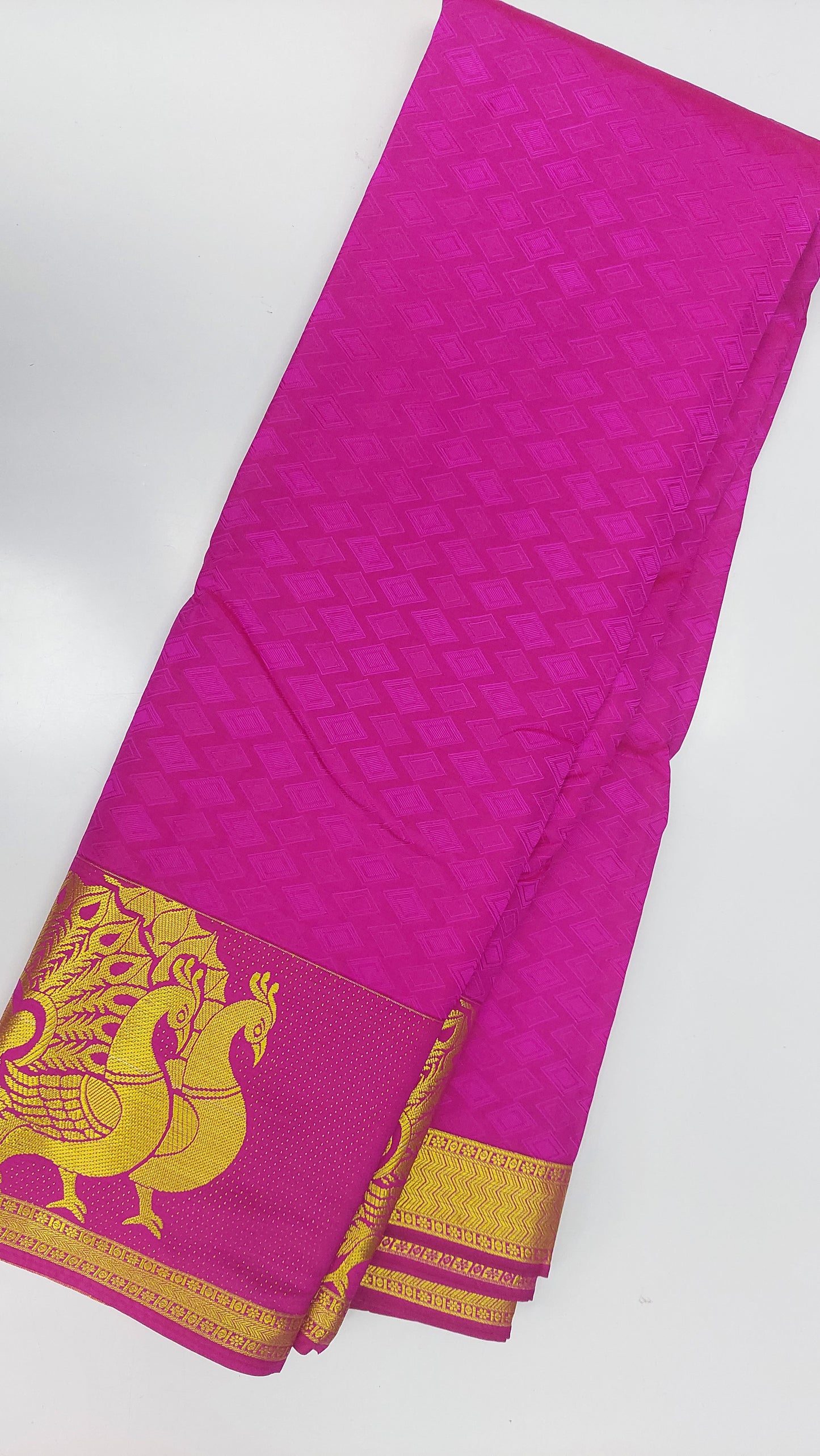 MAGENTA SILK SAREE