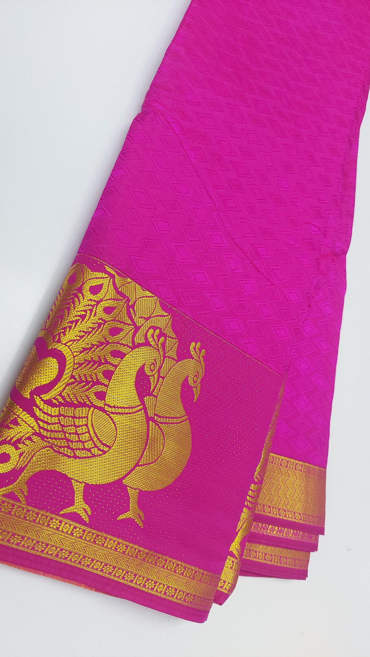 MAGENTA SILK SAREE