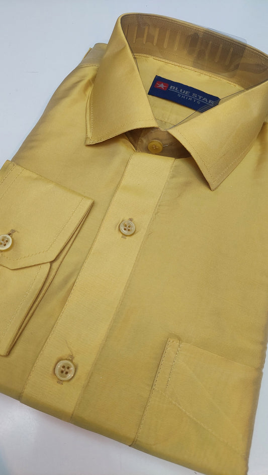 DESERT GOLD SILK SHIRT