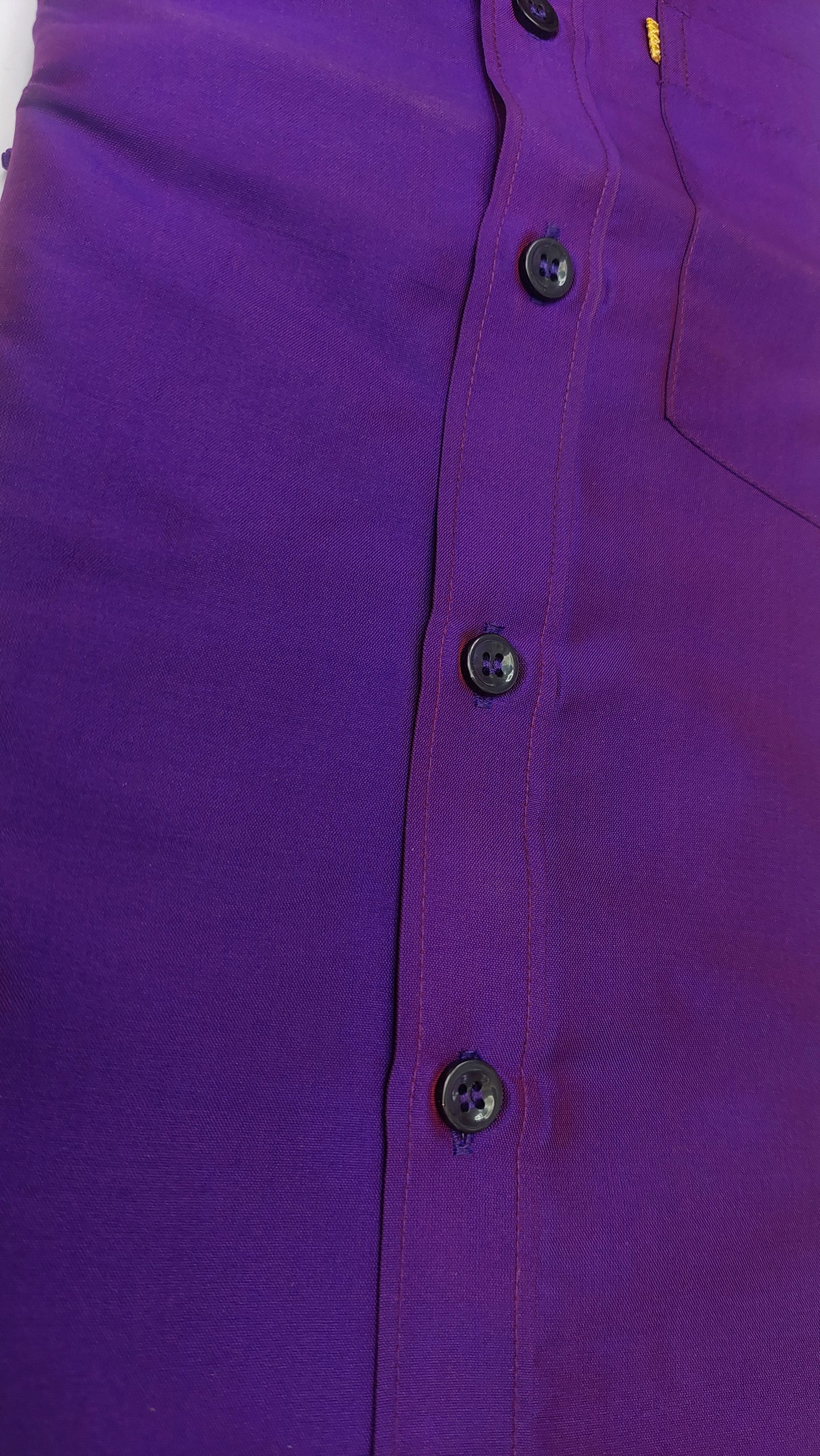 GRAPE PURPLE SILK SHIRT