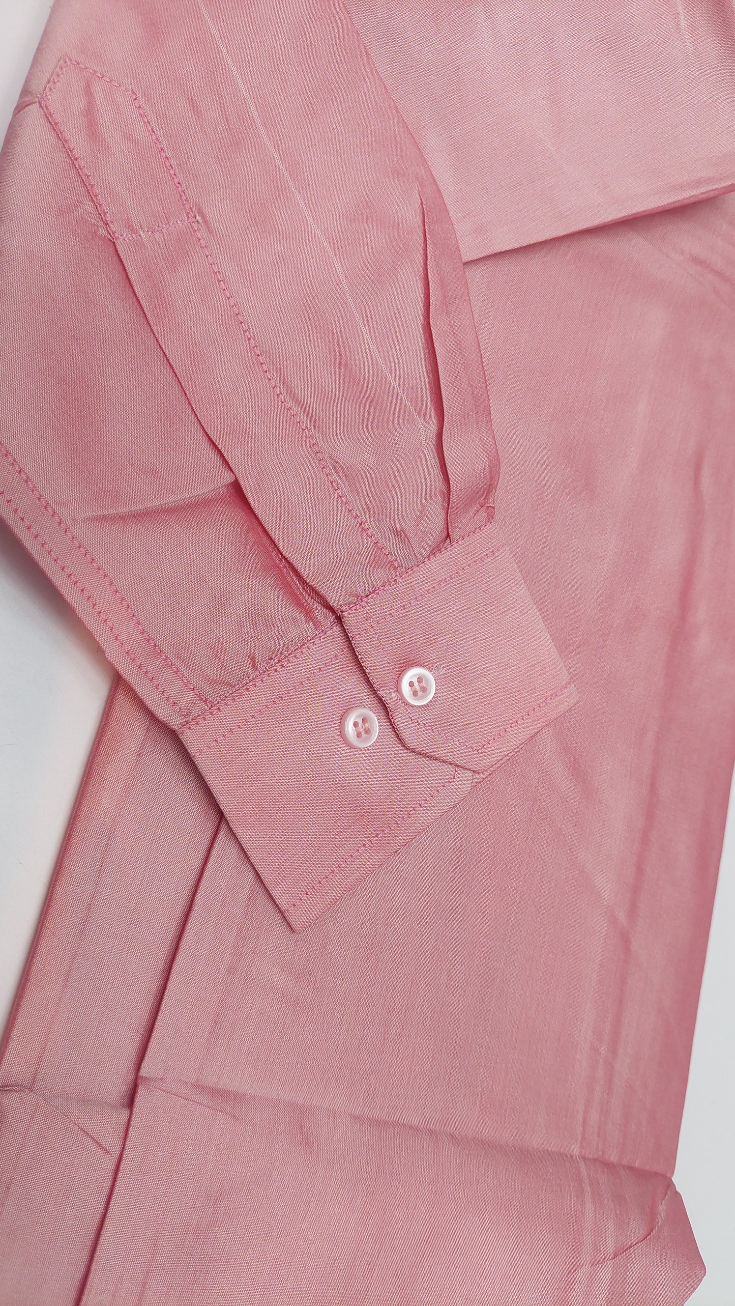 ORIENTAL PINK SILK SHIRT