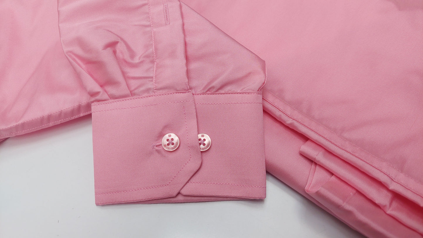 CAN CAN PINK SILK SHIRT