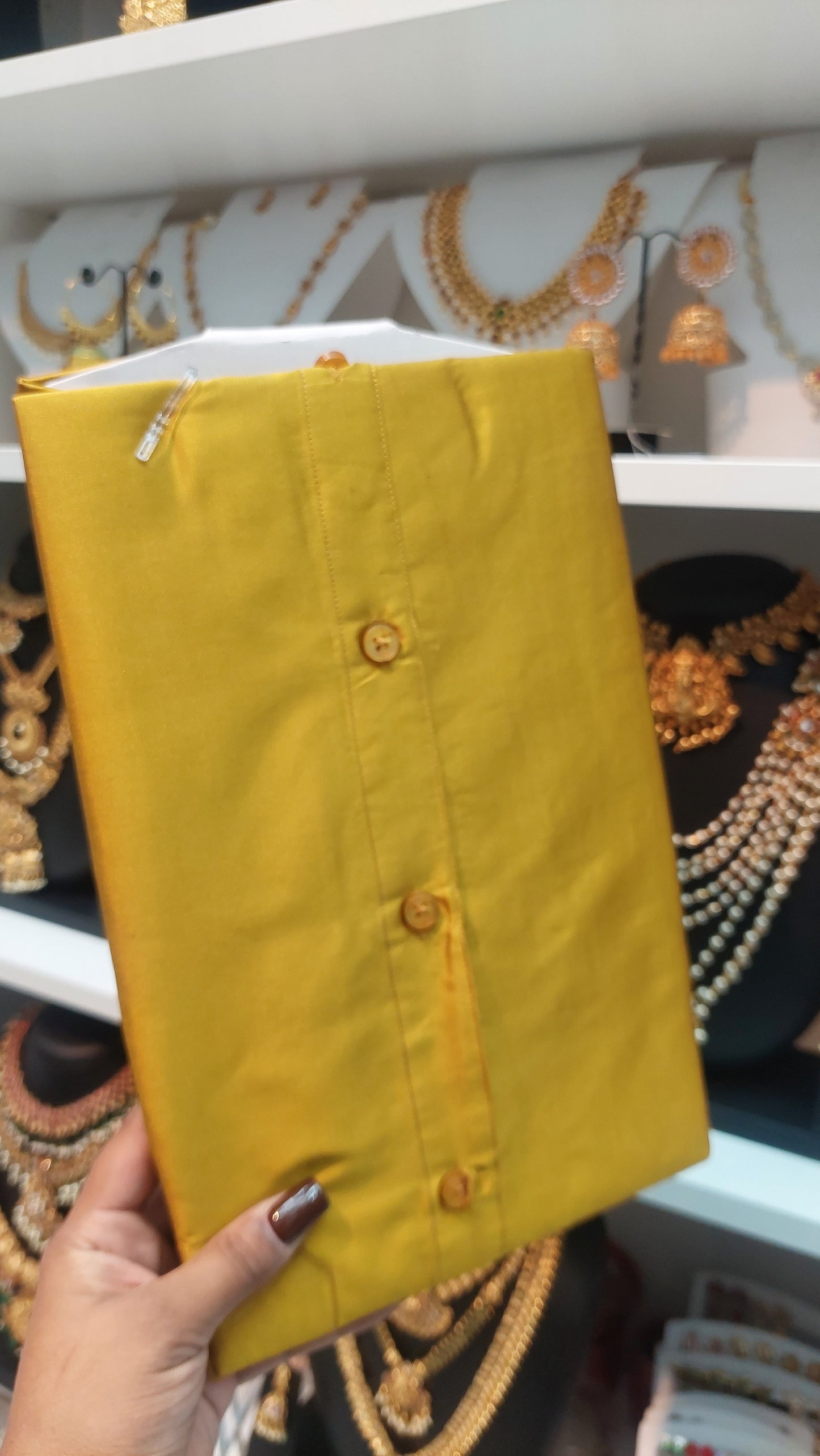 MARIGOLD SILK SHIRT