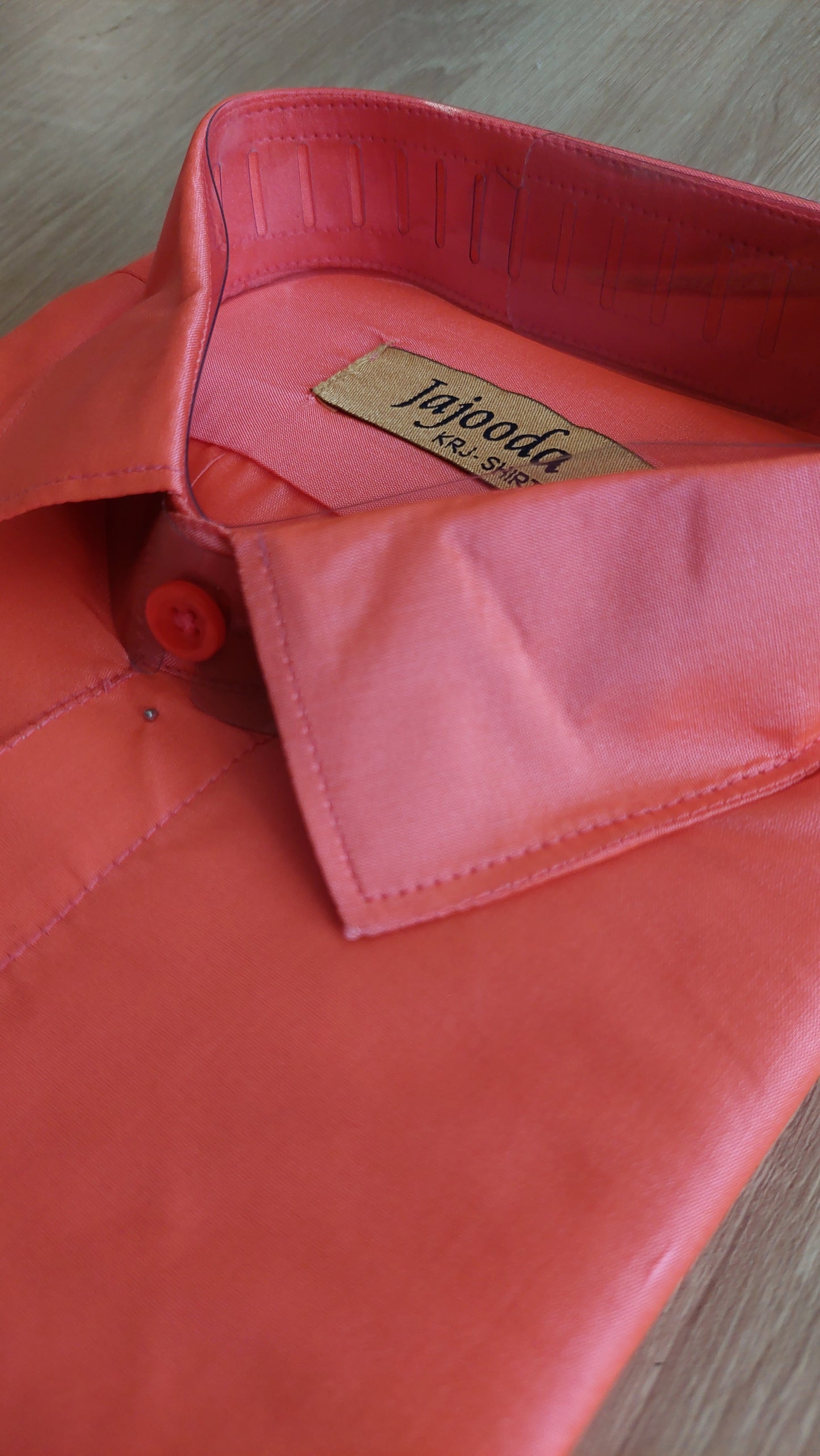 PINK SHERBET SILK SHIRT