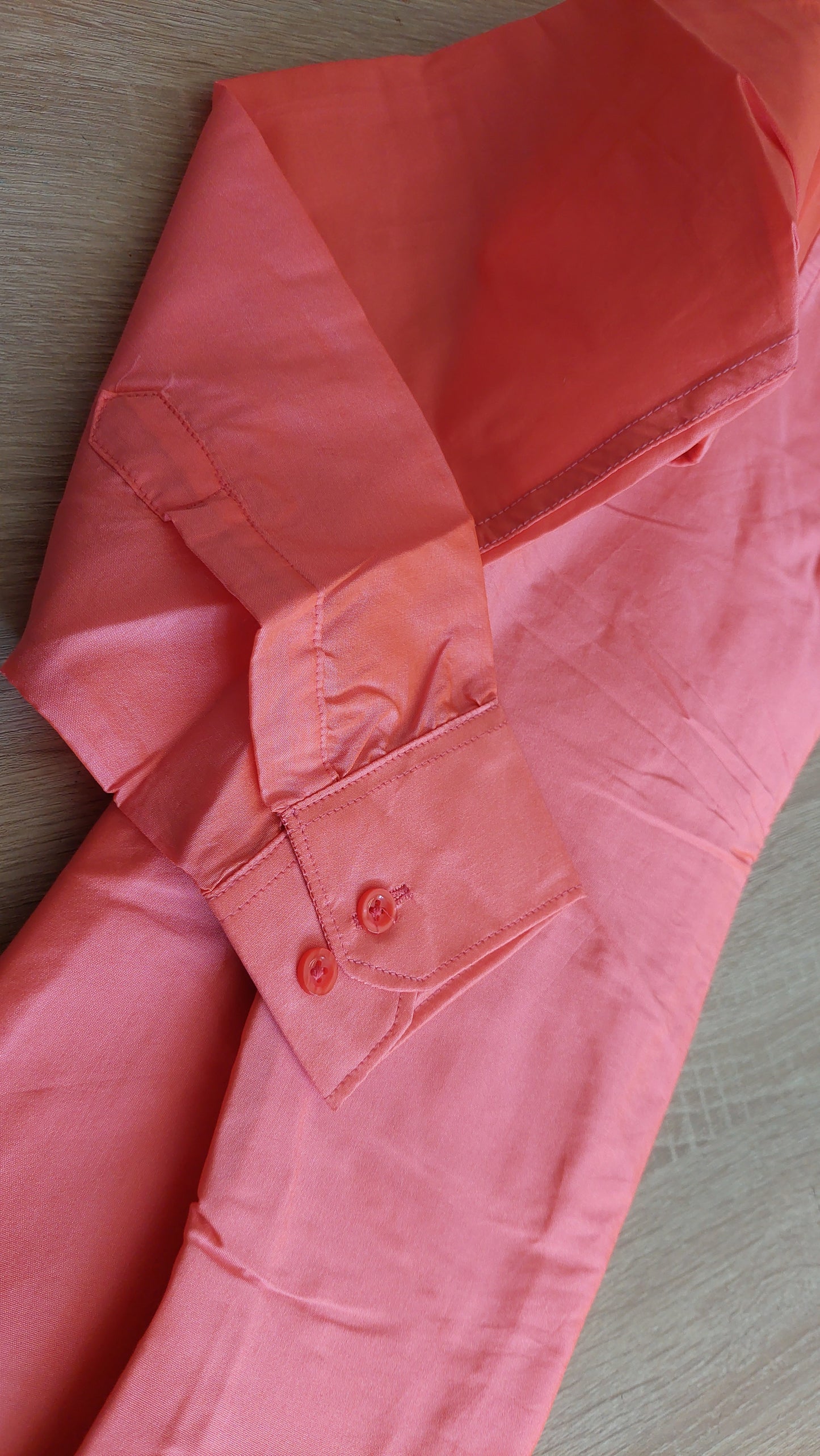 PINK SHERBET SILK SHIRT