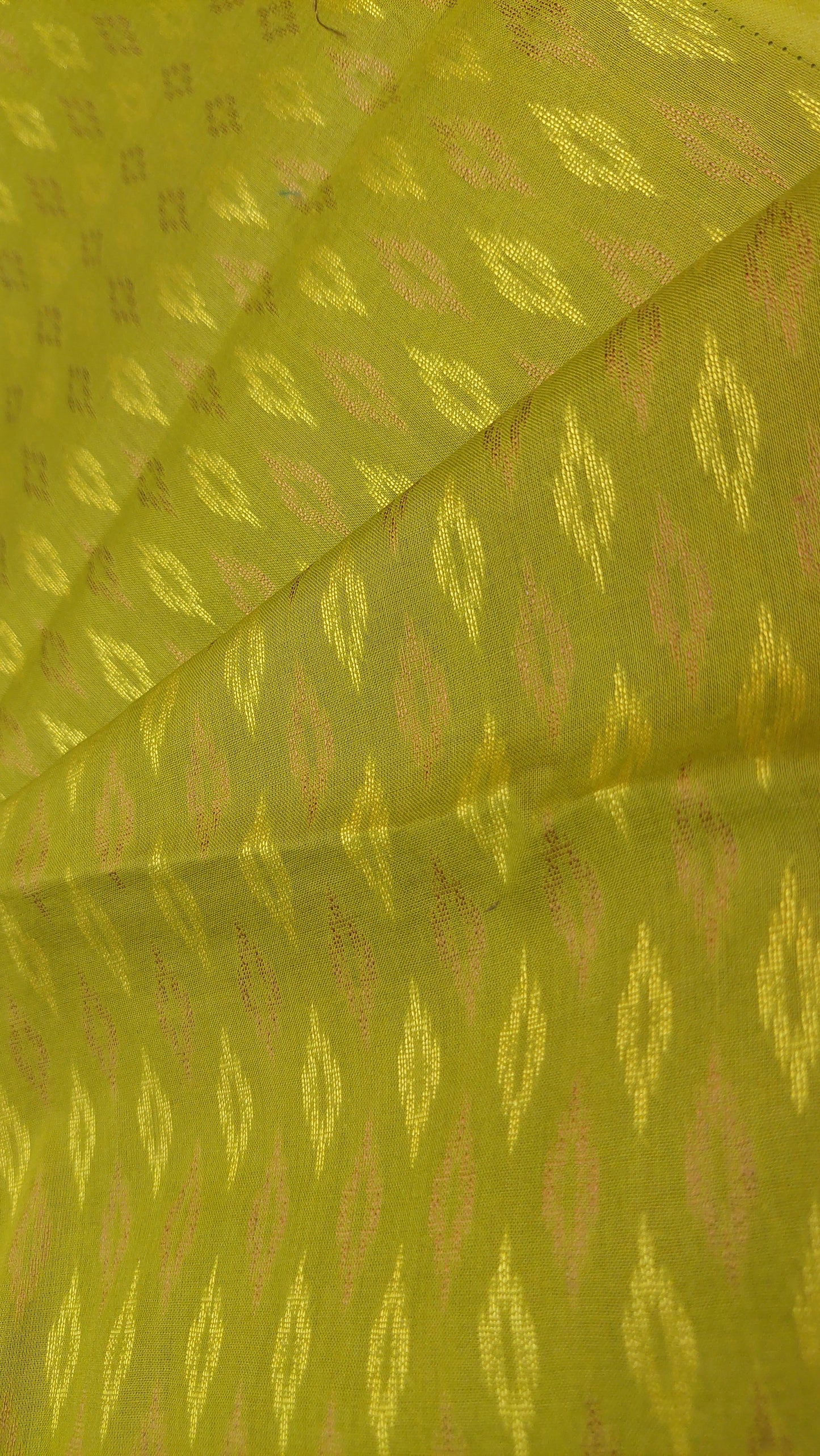 PARROT GREEN COTTON MATERIAL