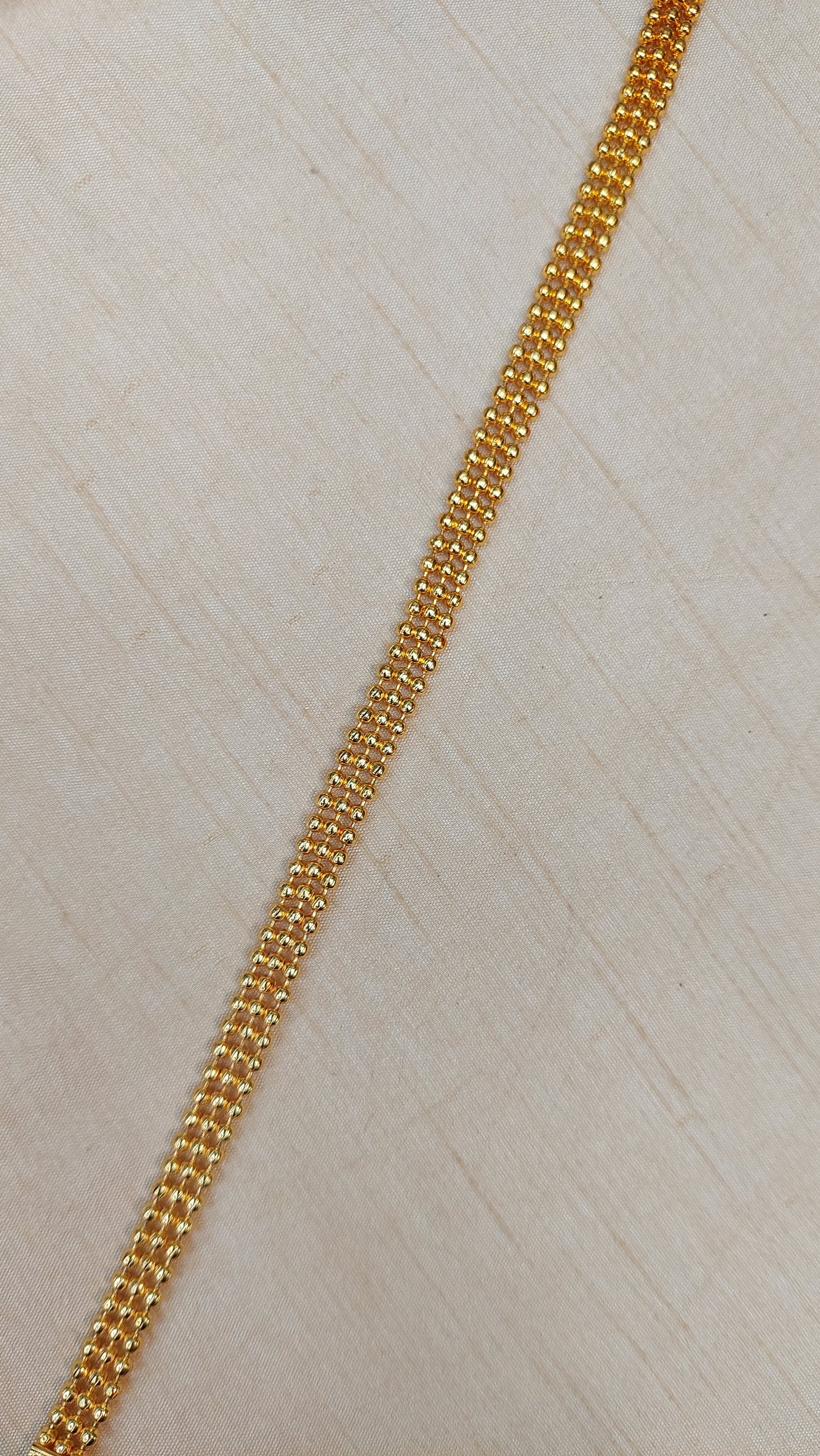 YELLOW GOLD 3 LINE WAIST CHAIN