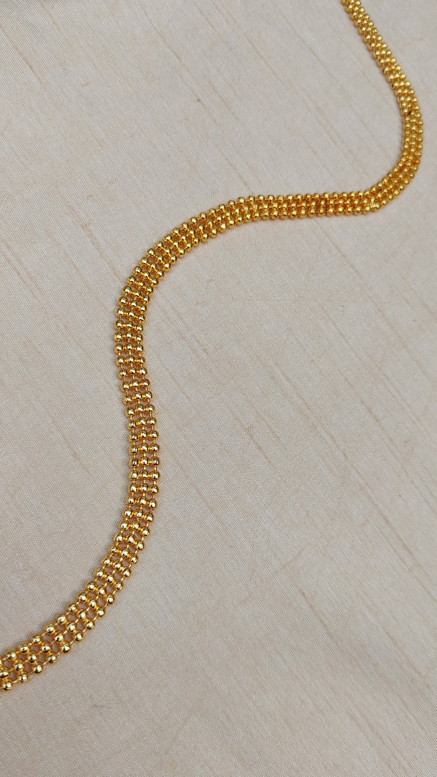 YELLOW GOLD 3 LINE WAIST CHAIN