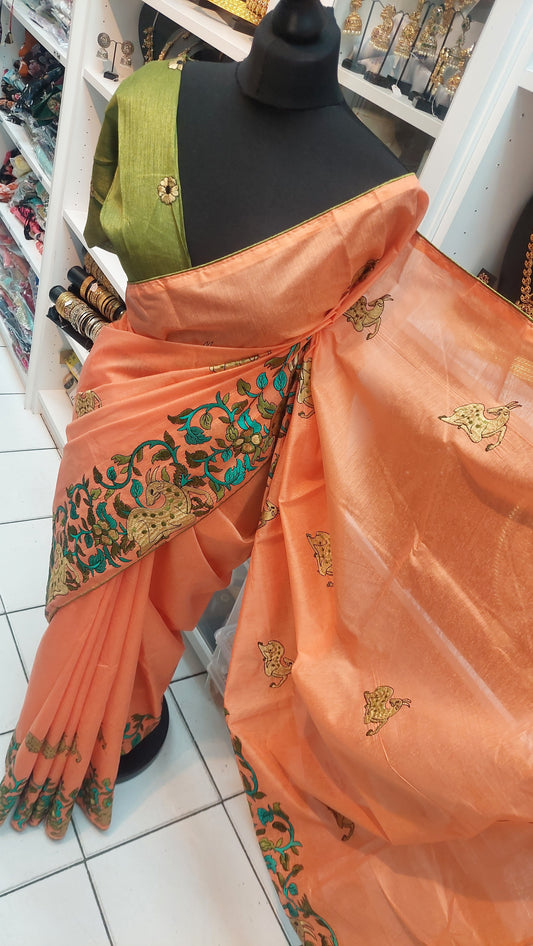 COTTON DESIGNER SAREE