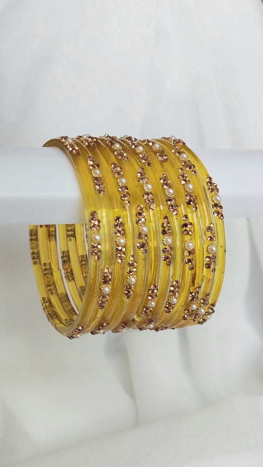 LALA BANGLES (YELLOW GOLD)