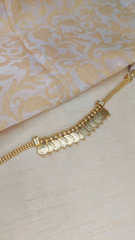 GOLD COIN CHOKER