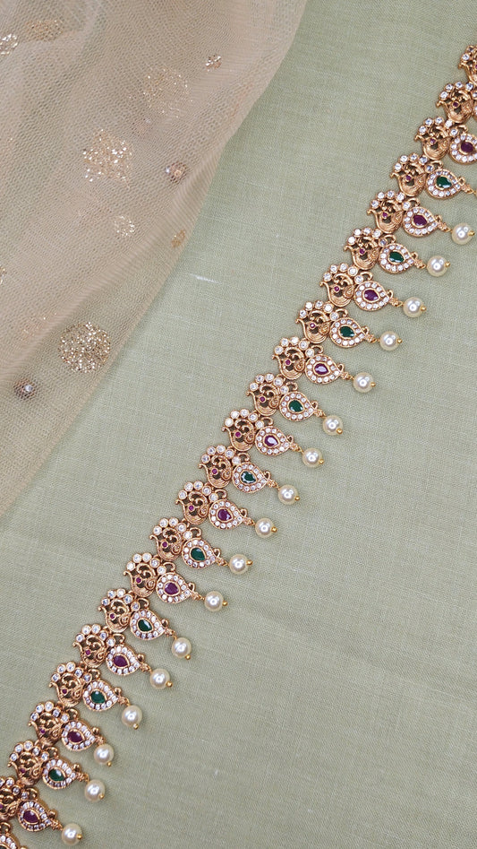 ANTIQUE GOLD WAIST CHAIN 049