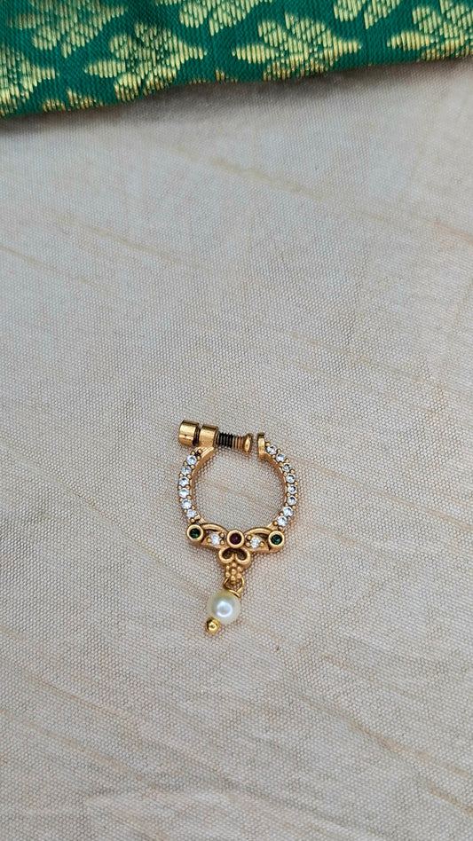 ANTIQUE GOLD NATH 0043