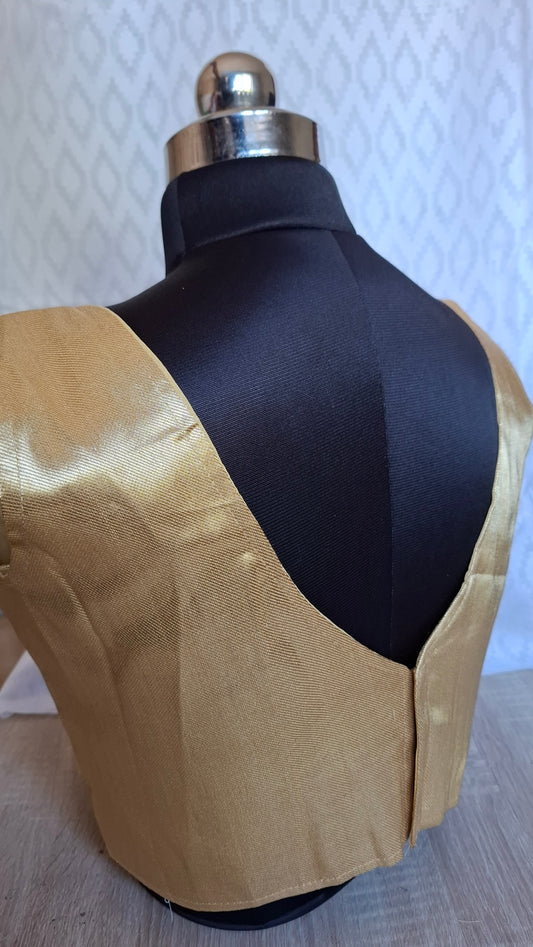 CHAMPAGNE GOLD BLOUSE