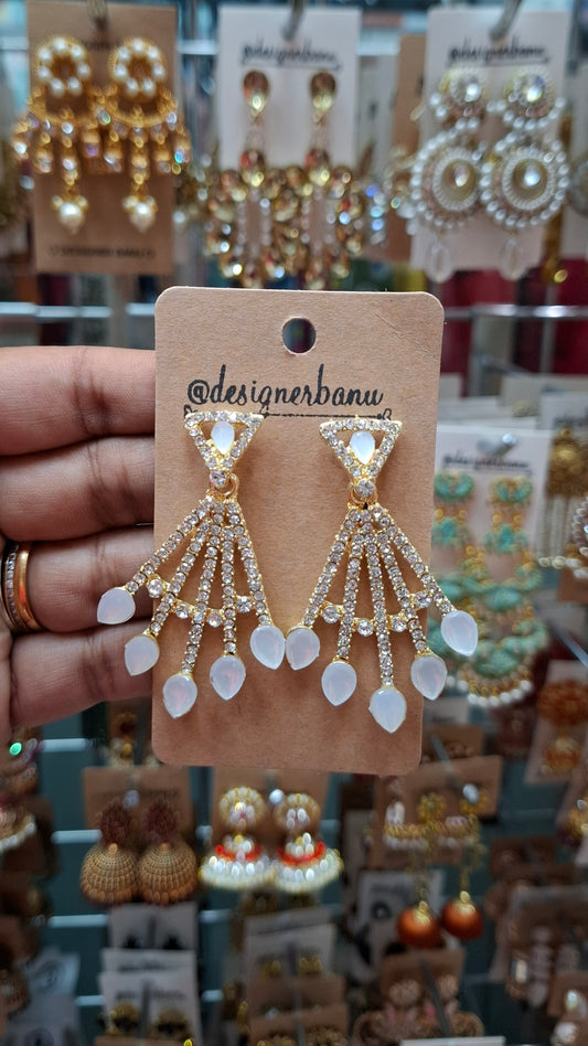 GOLD FASHION EARRING E0145