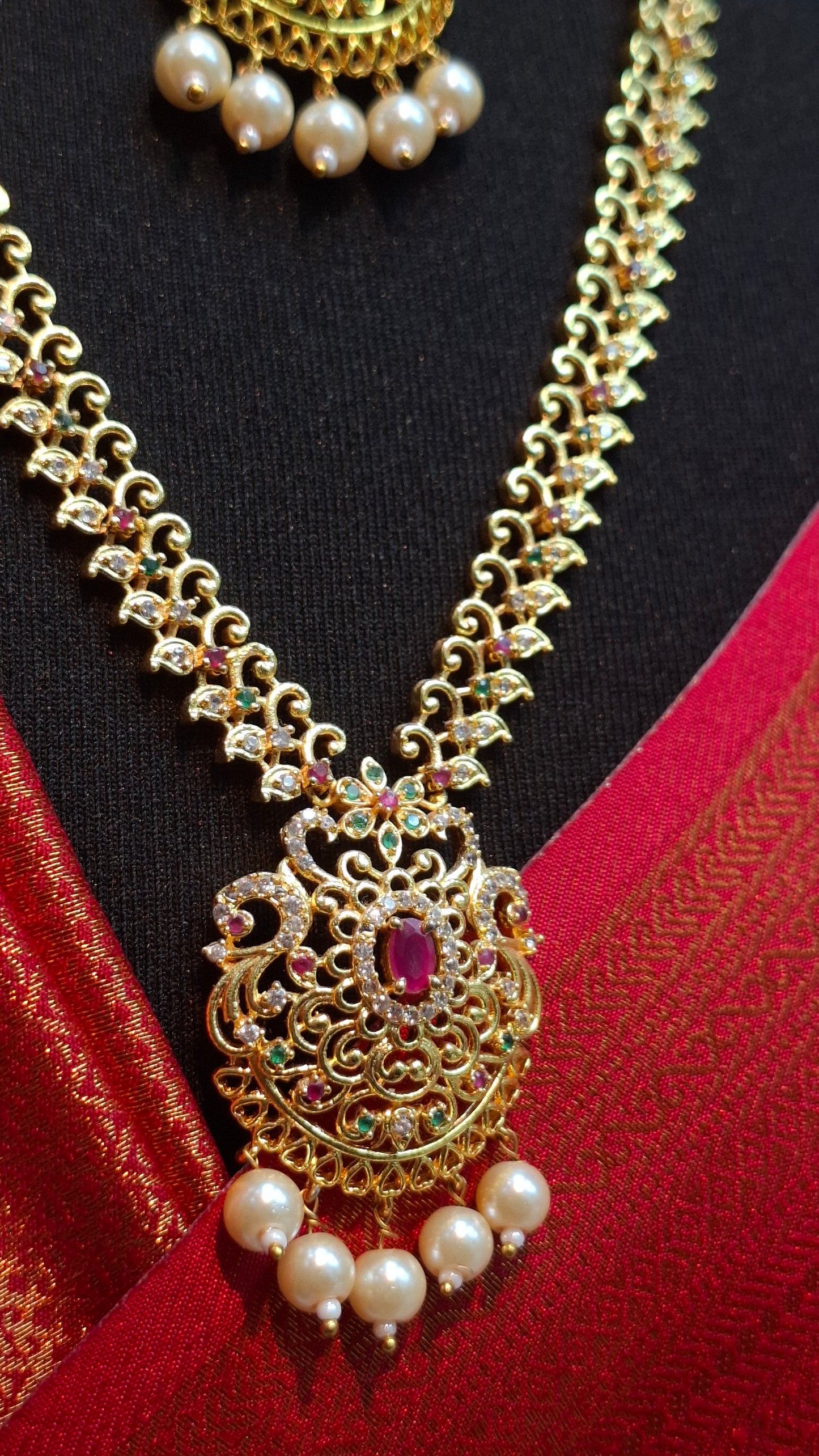 A.D. STONE BRIDAL SET 009