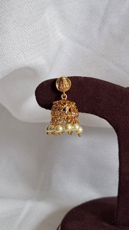 ANTIQUE GOLD JUMKHAS E0350