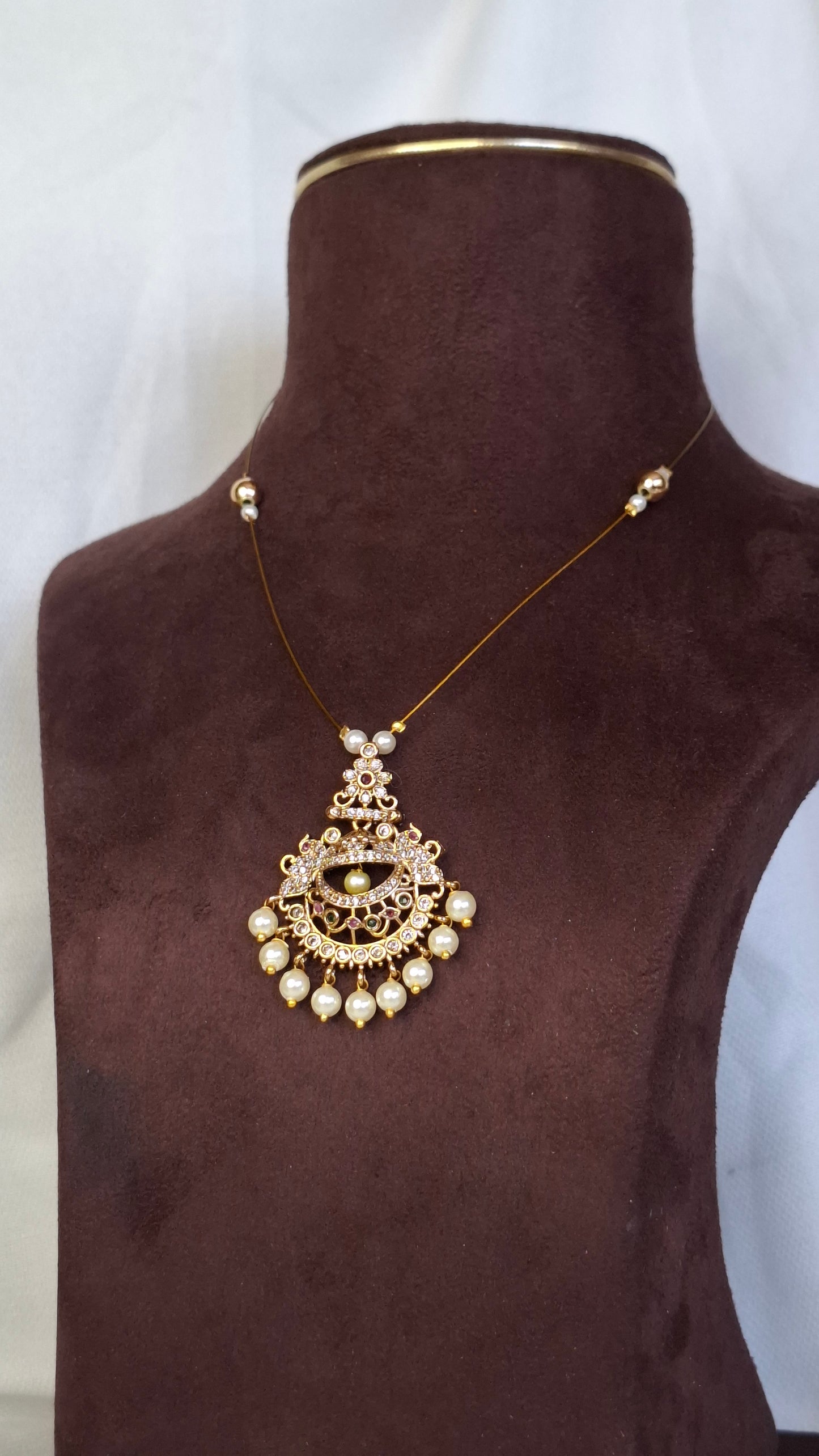 ANTIQUE GOLD INVISIBLE CHAIN