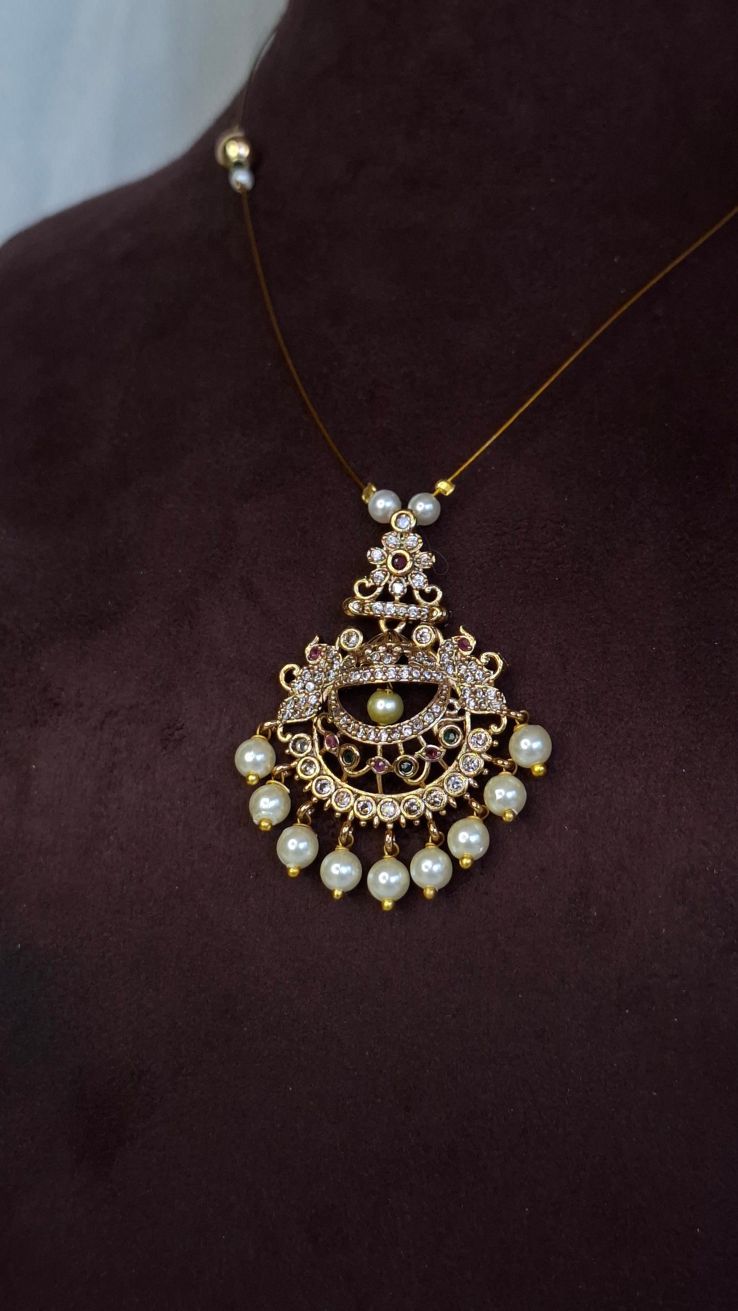 ANTIQUE GOLD INVISIBLE CHAIN