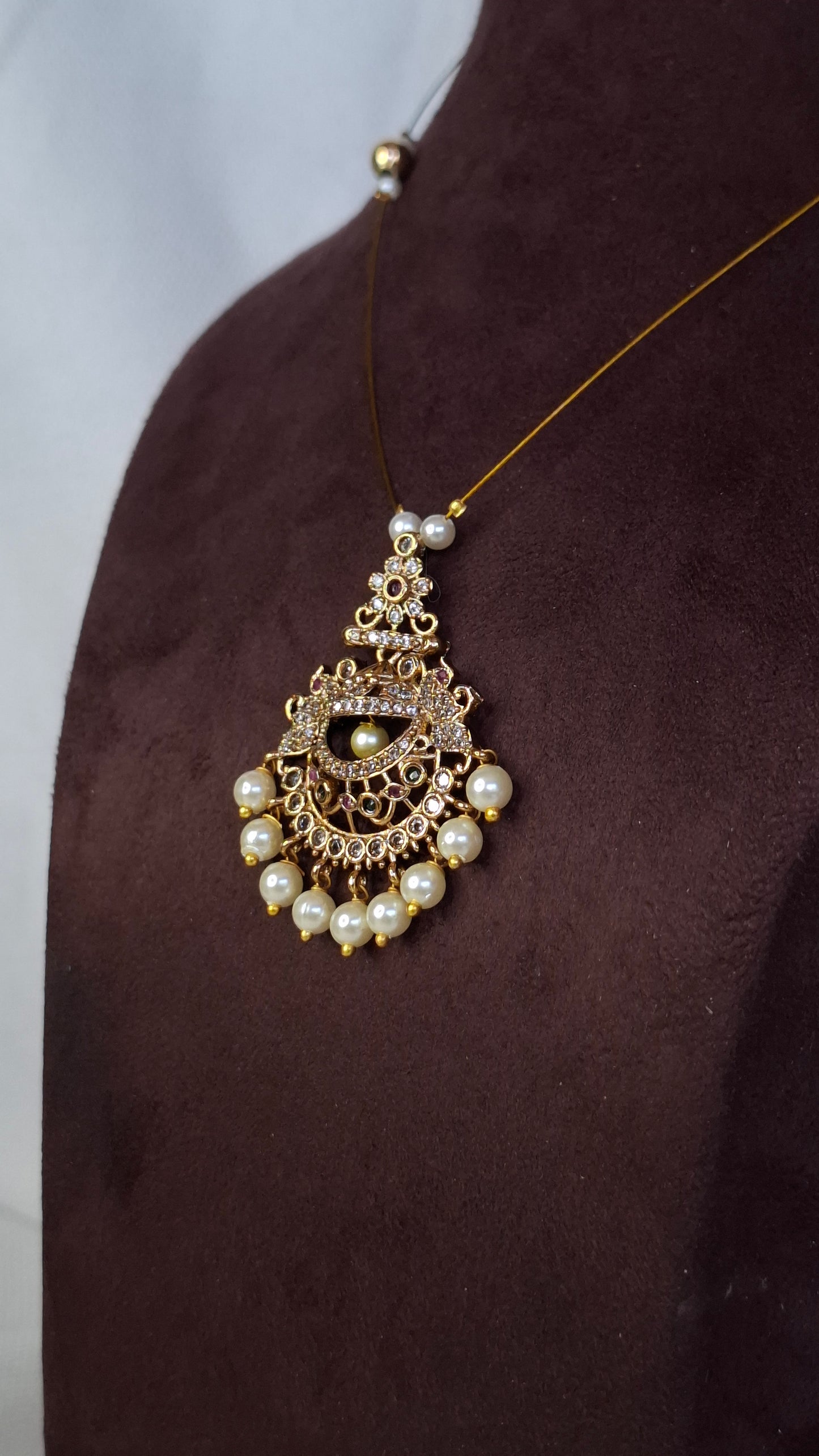 ANTIQUE GOLD INVISIBLE CHAIN