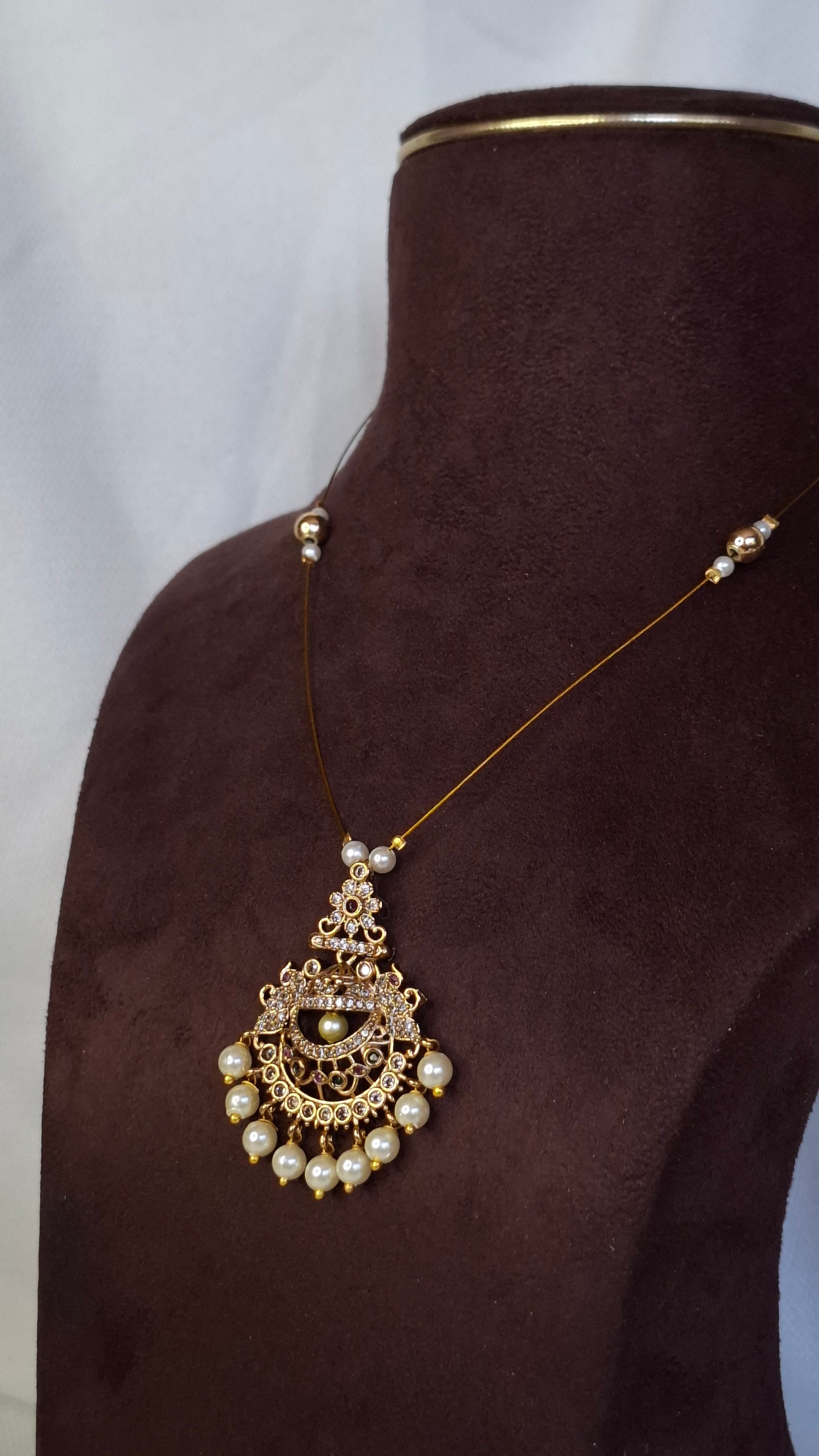 ANTIQUE GOLD INVISIBLE CHAIN