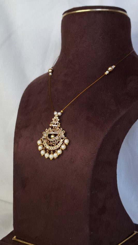 ANTIQUE GOLD INVISIBLE CHAIN