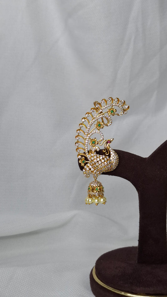 ANTIQUE GOLD EAR CUFF JUMKHAS E0351