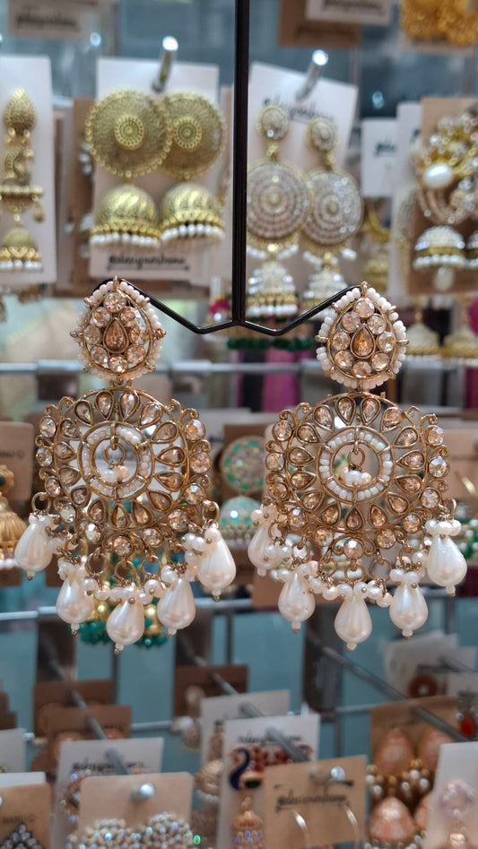 GOLD FASHION EARRINGS E0350