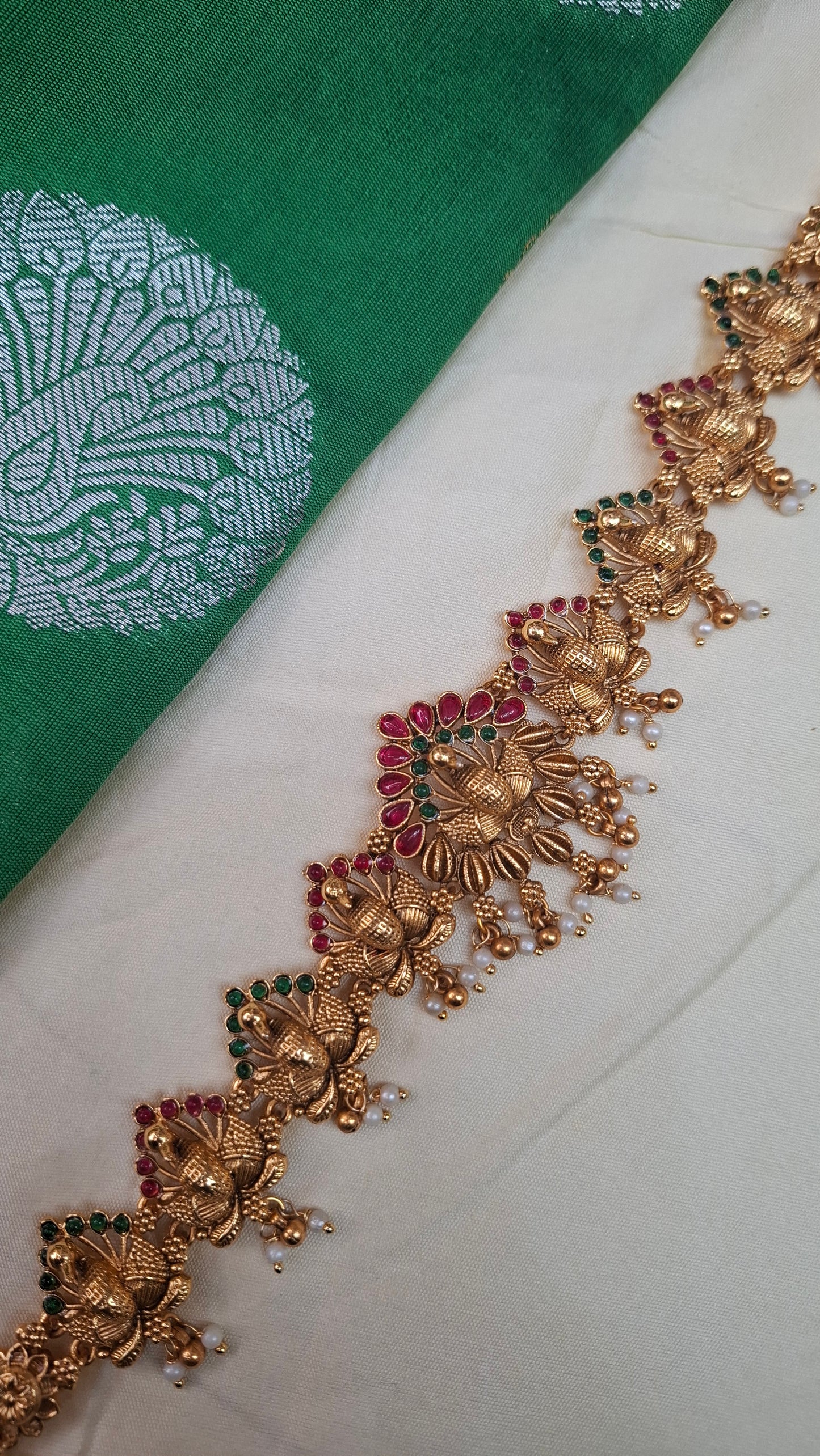 ANTIQUE GOLD WAIST CHAIN 0056