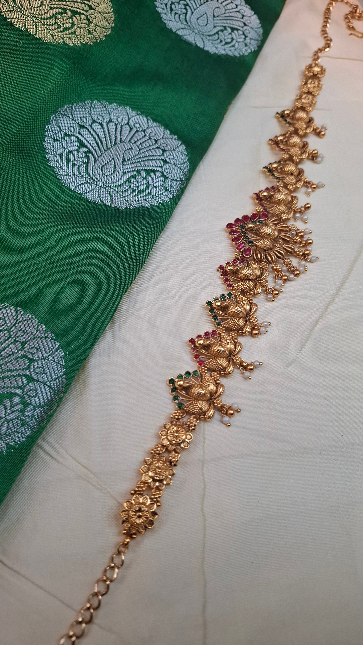 ANTIQUE GOLD WAIST CHAIN 0056