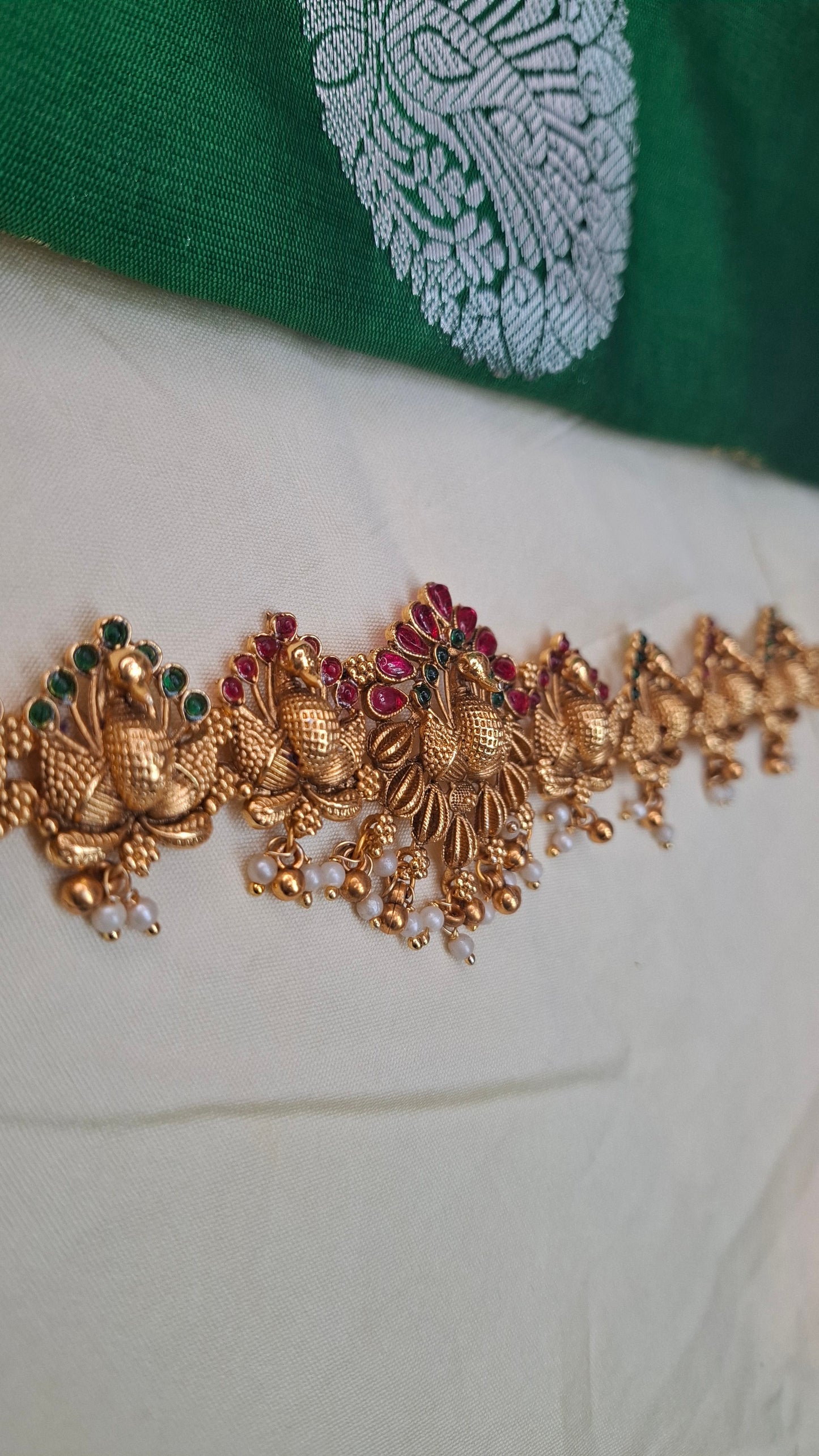 ANTIQUE GOLD WAIST CHAIN 0056