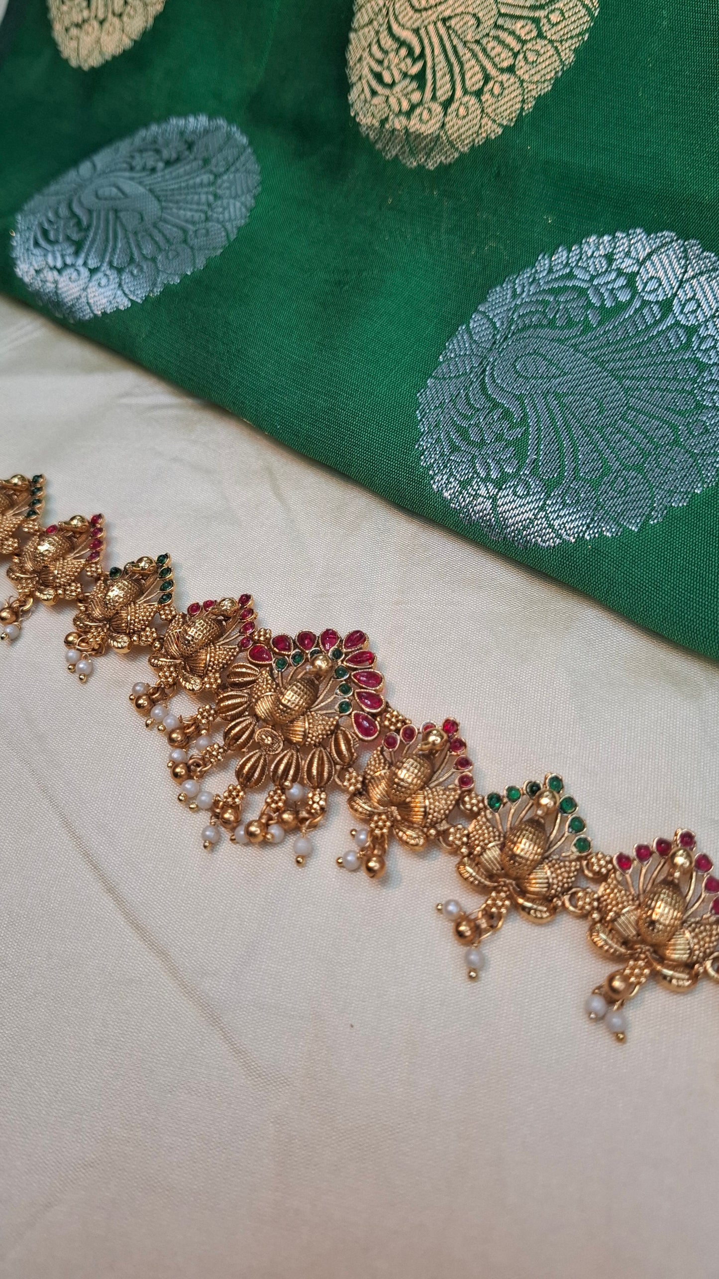 ANTIQUE GOLD WAIST CHAIN 0056